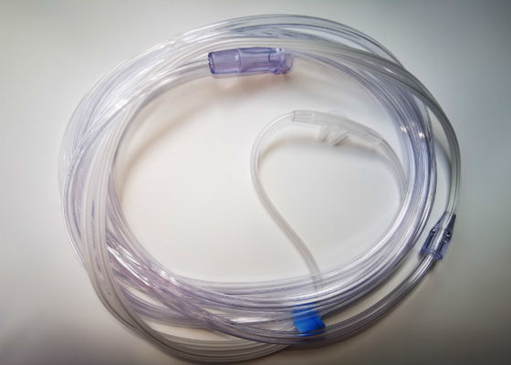 2.1m Straight Nasal Cannula Tube Infant Star Lumen Nasal Prong Oxygen