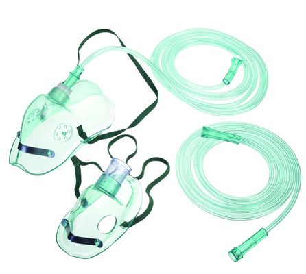 De medische Venturi-van het het Gezichtsmasker van het Zuurstofademhalingsapparaat Maskers van de de Ademhalingsindicator van Ce ISO13485