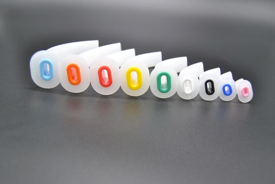 Volwassenen geboeid Guedel orofaryngeale luchtwegen 100 mm Rode Beet Bloc