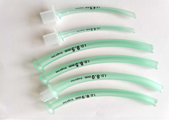 PVC Flanged 5,0 mm neus ademhalingsbuis Medische ademhalingsbuis