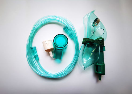 Het medische Venturi-van de Apparatenpvc XL van de Zuurstoflevering Transparante Masker van het het Ademhalingsapparaatgezicht