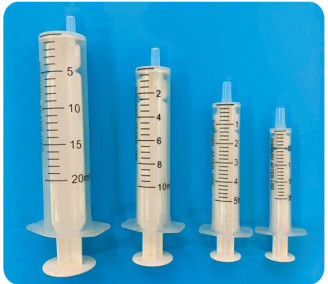 Niet-pyrogene wegwerpspuit 2 delen Luer Slip 10 ml 20 ml zonder naald