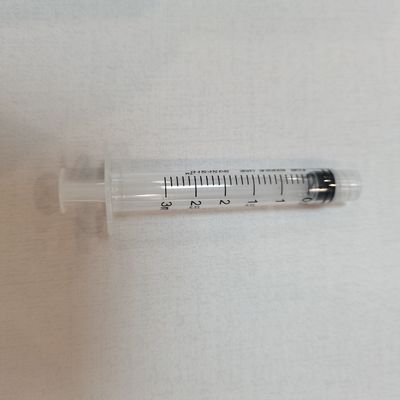 Luer Lock injectiespuiten Concentrisch gesteriliseerd door EO Drie delen 3 ml voor injectie