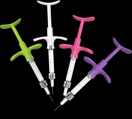 het Slot Kosmetische Beschikbare Steriele Spuit van 1ml Luer voor Hyaluronic Zure Vullersinjectie
