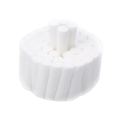 8mm/10mm rolt het Beschikbare Tandkatoen Chirurgisch Absorberend 100%-Katoenen Tand Beschikbaar Product