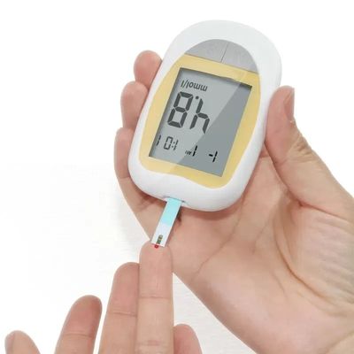 Medisch Metend Bloed Sugar Glucometer With 50 Diabetesivd Teststrook
