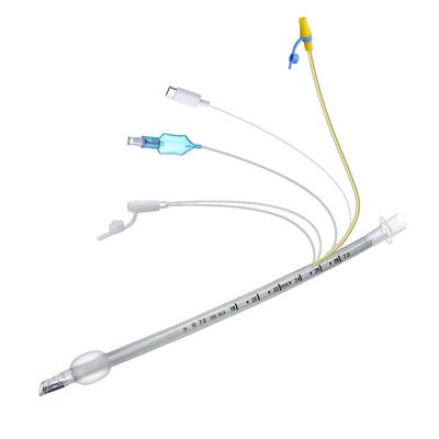PVC wegwerpbare visueel geboeide versterkte zuigend endotracheale buis met miniatuurcamera