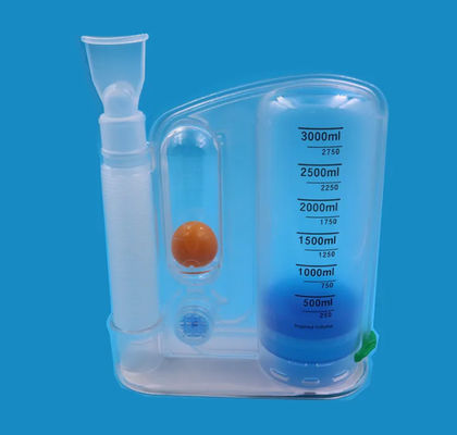 Spirometer Een bal long oefenapparaat voor ademhaling oefenstervaring