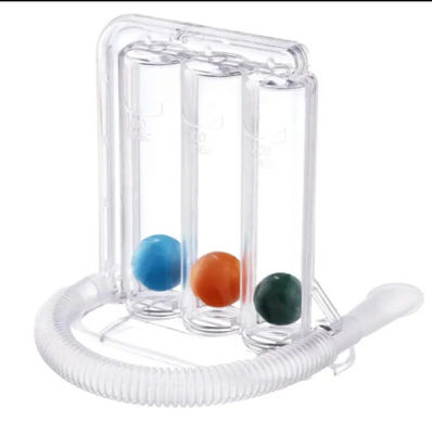 Spirometer Drie ballen longtrainingsapparaat voor ademhaling